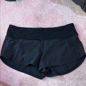 Lululemon black shorts size 4